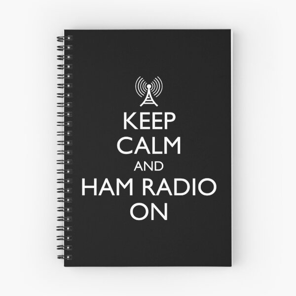 Item preview, Keep Calm And Ham Radio On designed and sold by Cat Lady Designs.