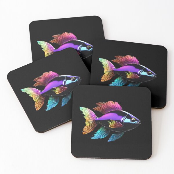Item preview, Cyberpunk Fish Amazing Colors designed and sold by Aquillashop.