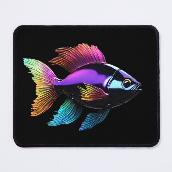 Item preview, Cyberpunk Fish Amazing Colors designed and sold by Aquillashop.