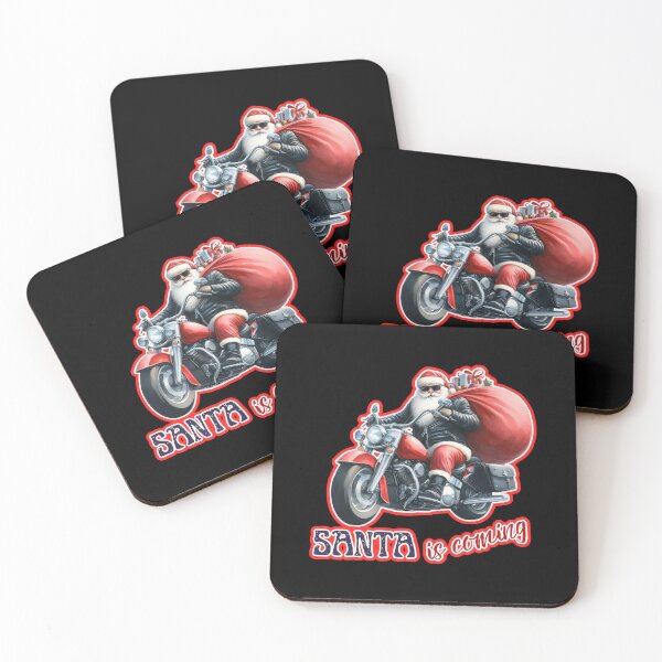 Item preview, Motorcycle Santa   designed and sold by WoodburyLake.