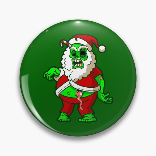 Item preview, ugly christmas santa zombie gothmas designed and sold by Gossip Rag.