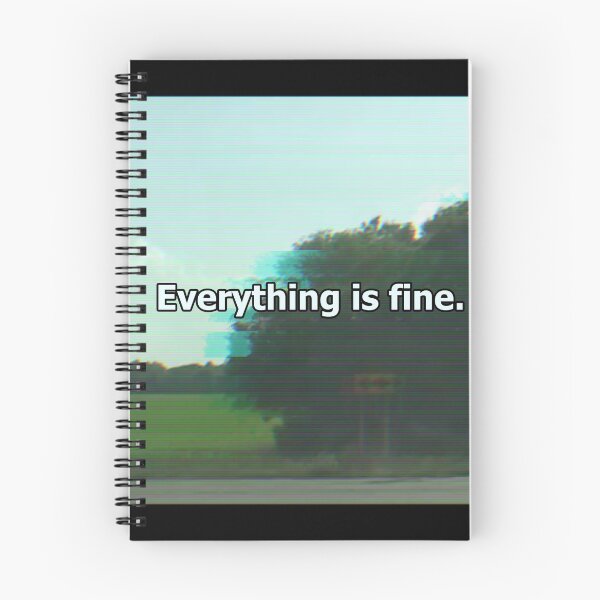 Item preview, Crossroads Everything is fine (center) Glitch Marble Hornets designed and sold by havensea.