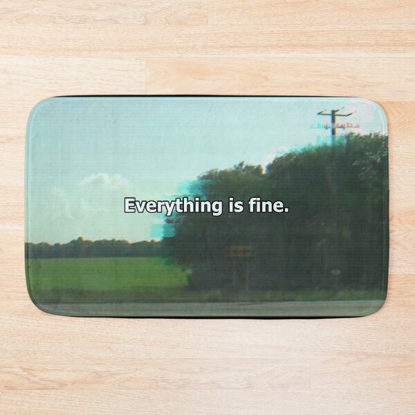 Item preview, Crossroads Everything is fine (center) Glitch Marble Hornets designed and sold by havensea.