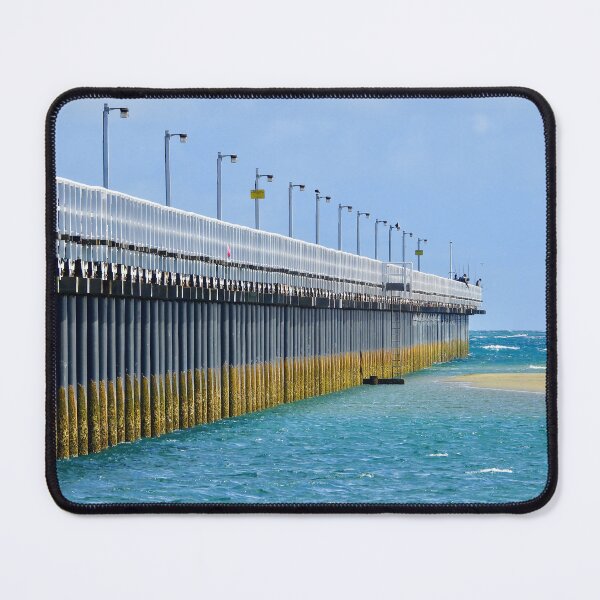 Item preview, Urangan pier low tide designed and sold by Mark Grimsley.