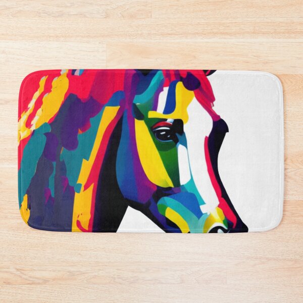 Item preview, Stunning Horse Folk Art Painting designed and sold by Mahilis.