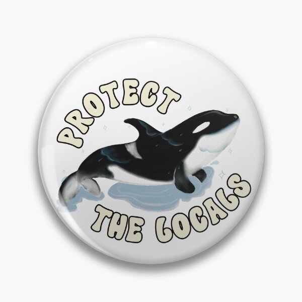 Item preview, Protect The Local Orca Whales designed and sold by TheAnimalZ00.