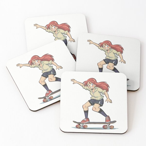 Item preview, Cartoon Skater Girl designed and sold by CraftedRealm.