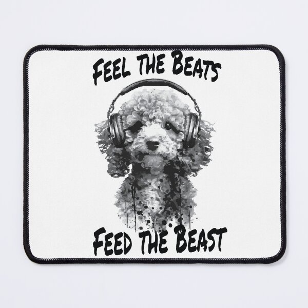 Item preview, Feel the Beats Feed Beast Cavapoo - Street Art designed and sold by GVRDesign.