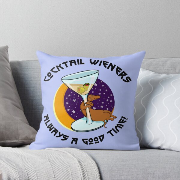 Item preview, Cocktail Wieners Martini Weenies Dachshund Dog designed and sold by TerryPond.