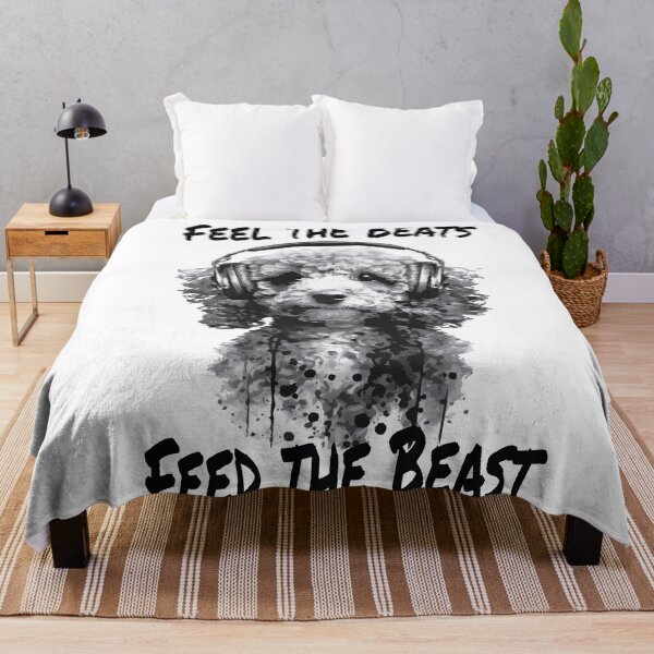 Item preview, Feel the Beats Feed Beast Cavapoo - Street Art designed and sold by GVRDesign.