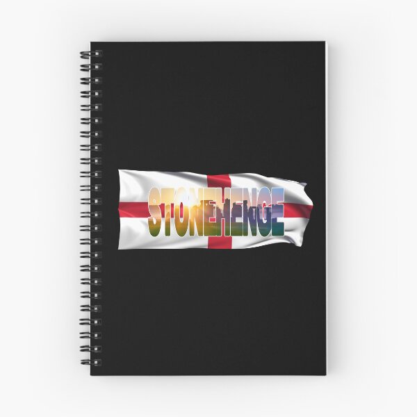 Item preview, STONEHENGE - England - Early Morning with Flag designed and sold by Adam Gormley.