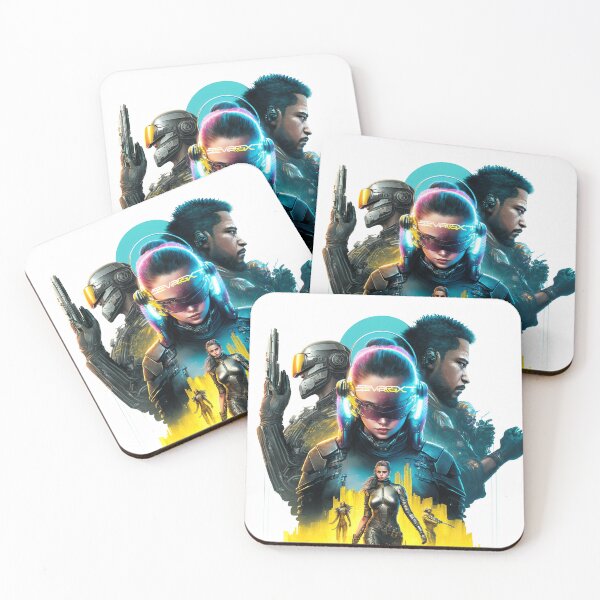 Item preview, Cyberpunk Scifi Action Poster designed and sold by BlastCafe.