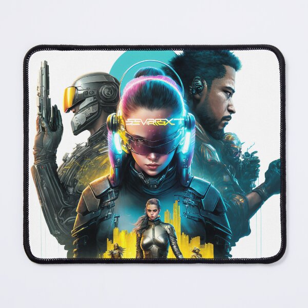 Item preview, Cyberpunk Scifi Action Poster designed and sold by BlastCafe.