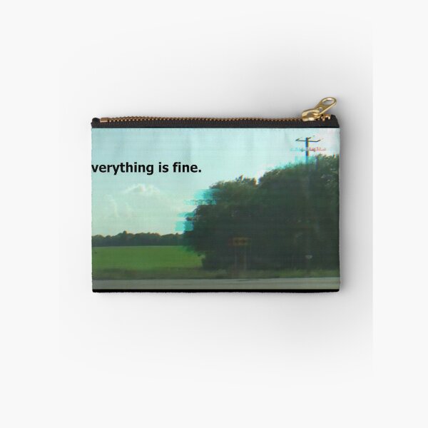 Item preview, Crossroads Everything is fine (side) Glitch Marble Hornets designed and sold by havensea.