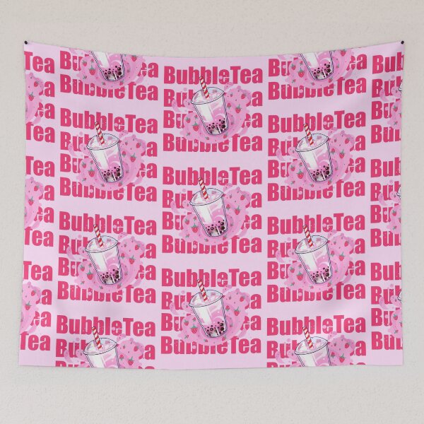 Item preview, Cozy Strawberry Milk Bubble Tea designed and sold by Michelle de Sousa.