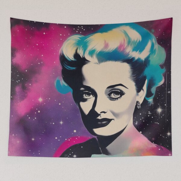 Artikelvorschau, Vintage Bette Davis in der Galaxie entworfen und verkauft von Retro Salt.