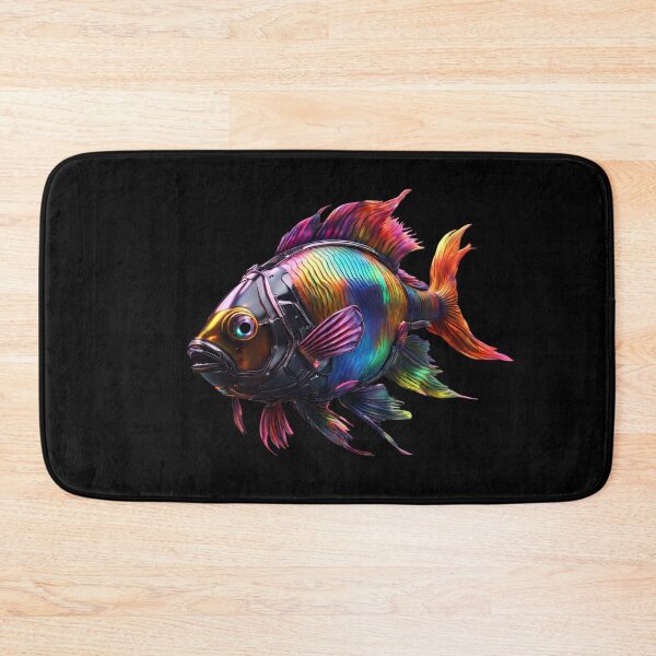 Item preview, Amazing Cyberpunk Fish in Wonderful Colors designed and sold by Aquillashop.
