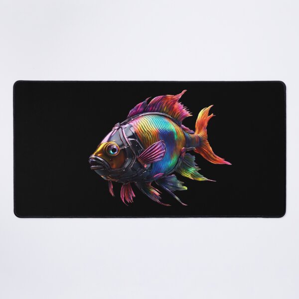 Item preview, Amazing Cyberpunk Fish in Wonderful Colors designed and sold by Aquillashop.