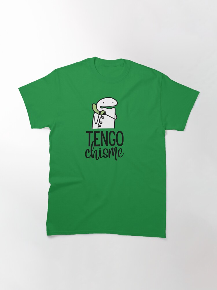 Thumbnail 3 of 7, Classic T-Shirt, Tengo Chisme - LatinX - Black designed and sold by WhispersInspire.