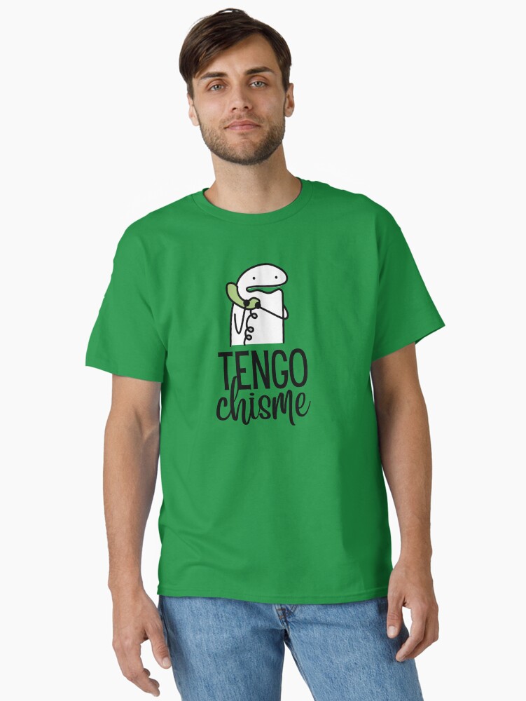 Thumbnail 1 of 7, Classic T-Shirt, Tengo Chisme - LatinX - Black designed and sold by WhispersInspire.