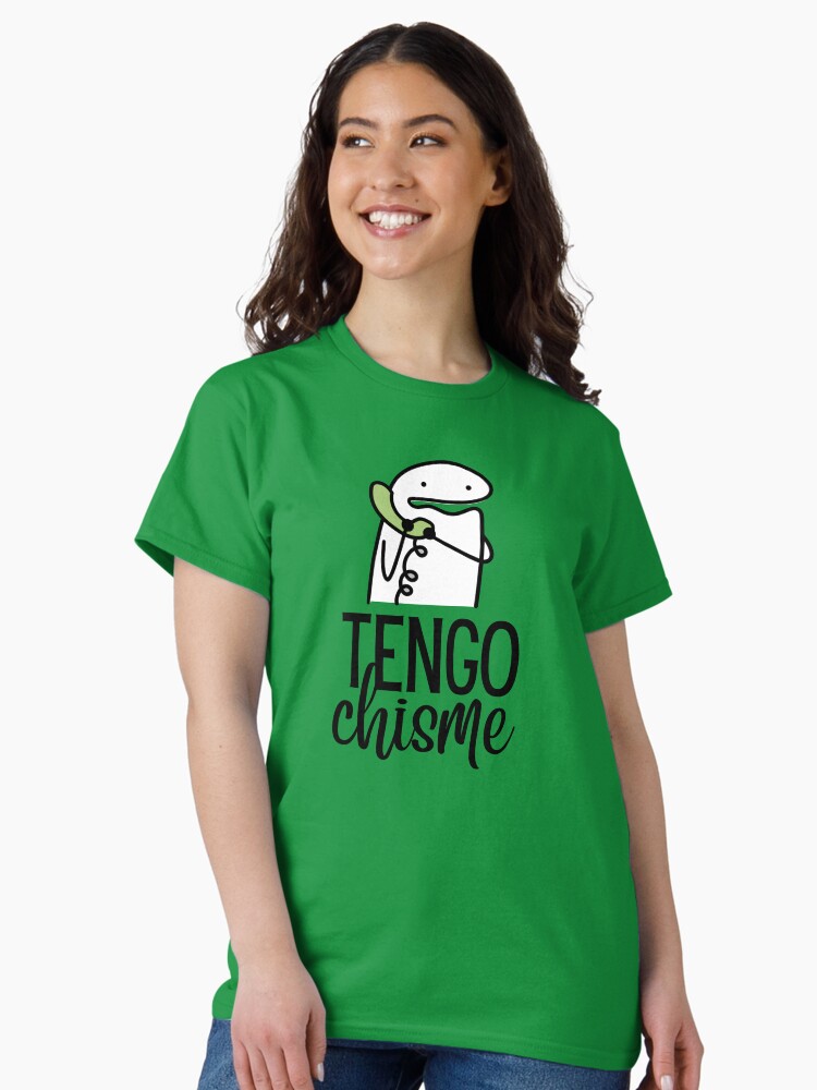Thumbnail 2 of 7, Classic T-Shirt, Tengo Chisme - LatinX - Black designed and sold by WhispersInspire.