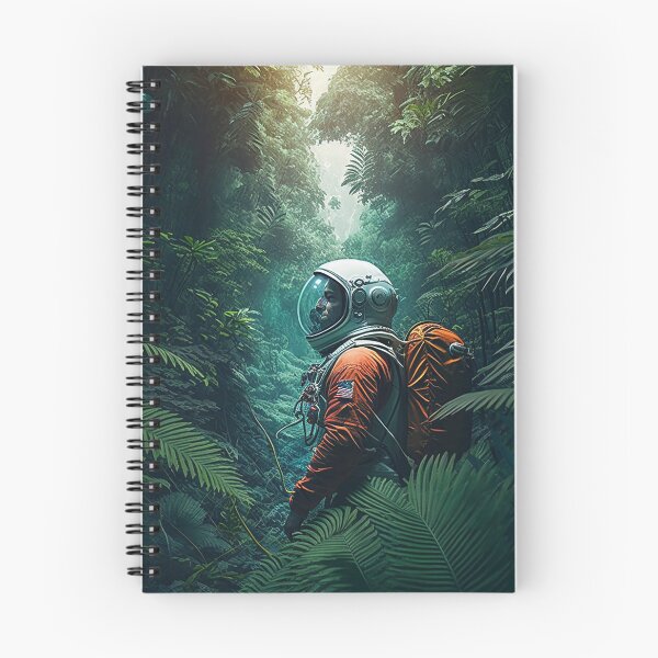 Item preview, astronaut touched down on an alien landscape poster designed and sold by BlastCafe.