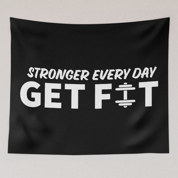 Item preview, Stronger Every Day - Get Fit designed and sold by bedenhart.