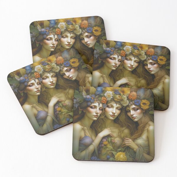 Item preview, Three Maidens designed and sold by StonegateArt.