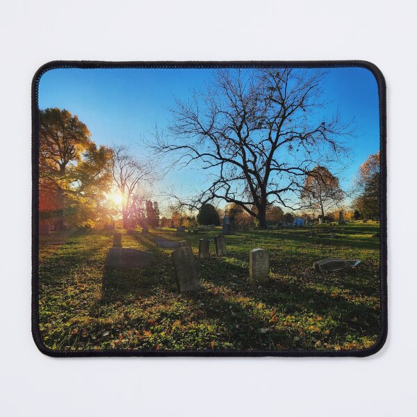 Item preview, Golden Autumn Rainbow Sunset Over Eastern Cemetery  designed and sold by TwistedP-Photos.