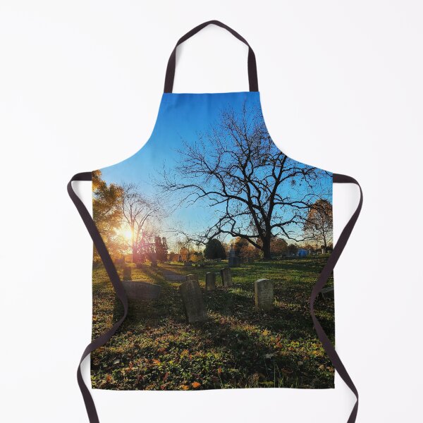 Item preview, Golden Autumn Rainbow Sunset Over Eastern Cemetery designed and sold by TwistedP-Photos.