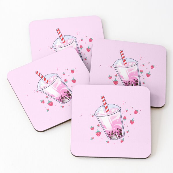 Item preview, Strawberry Milk Bubble Tea - Berries designed and sold by Michelle de Sousa.
