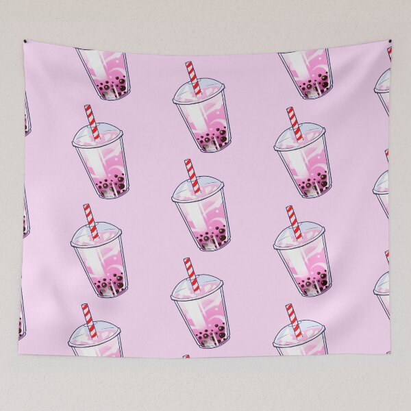 Item preview, Strawberry Milk Bubble Tea - No Text designed and sold by Michelle de Sousa.