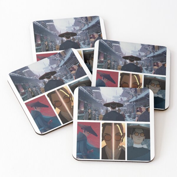 Item preview, Blue Eye Samurai Mizu Four Poster designed and sold by LigerDesign.