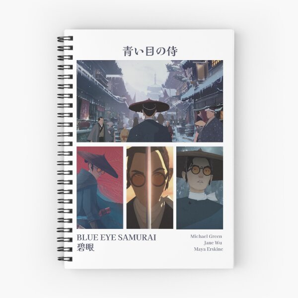 Item preview, Blue Eye Samurai Mizu Four Poster designed and sold by LigerDesign.