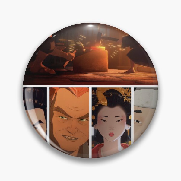 Item preview, Blue Eye Samurai Main Cast Poster designed and sold by LigerDesign.