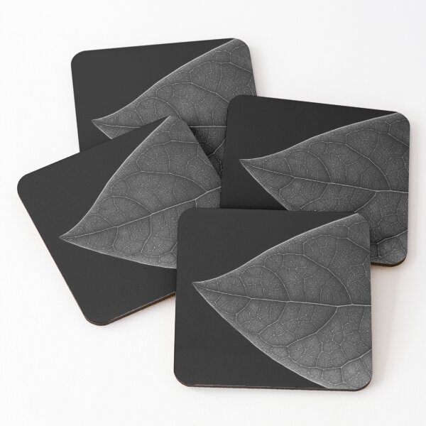 Item preview, Avocado Leaf Veins - Black and White Photography designed and sold by Made By Nishi | Nishi Wojnar.