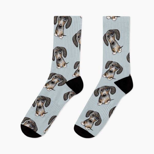 Item preview, Merle Dapple Dachshund Cute Wiener Dog  designed and sold by Jenn Inashvili.