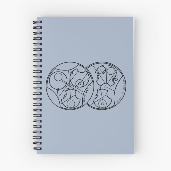 Item preview, Never Give Up, Never Surrender - Circular Gallifreyan designed and sold by TimeLady's Closet.