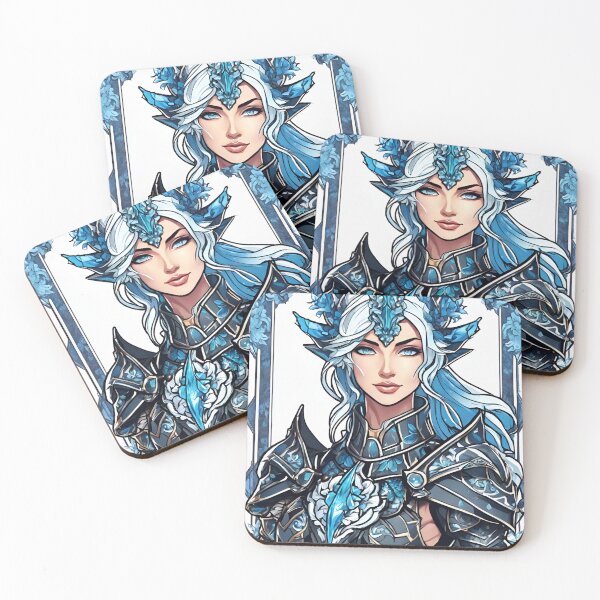Item preview, Dragon Armor Of The Royal Rebellion Blue IIII designed and sold by SilverSunStudio.
