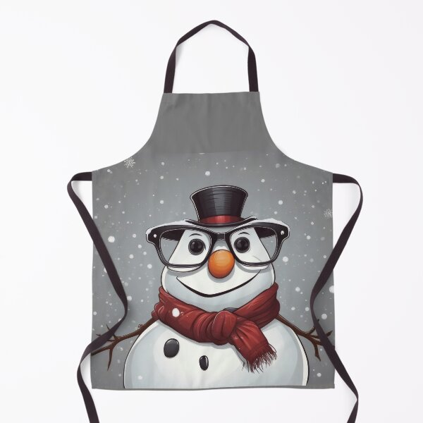 Item preview, Cute Frosty with glasses designed and sold by Javier Narváez Solarte.