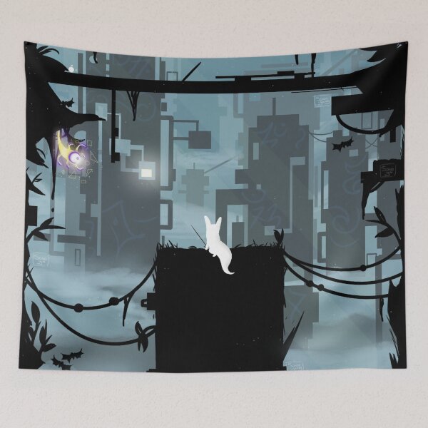 Item preview, Slugcat in the fog designed and sold by sonoyang.