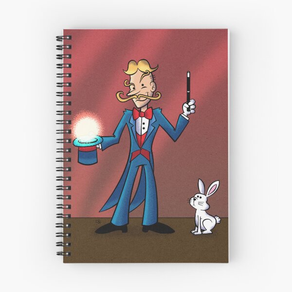 Item preview, Magician and Rabbit Cartoon designed and sold by Dave Leeds.