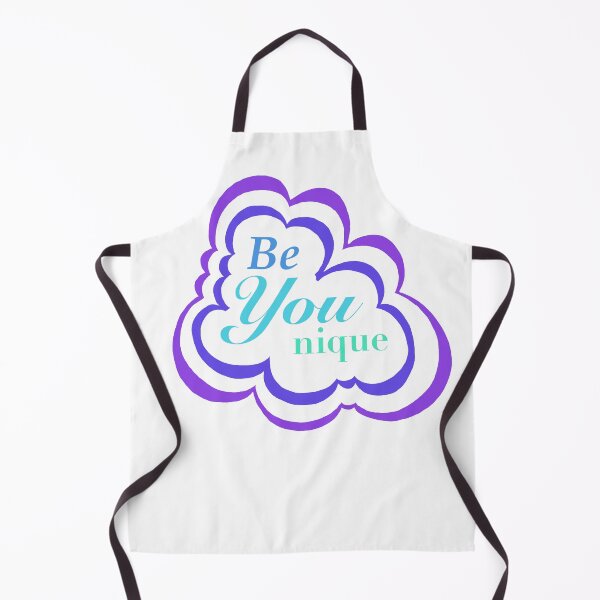Item preview, Be YOU nique- in Blue and purple designed and sold by SoshanaC.