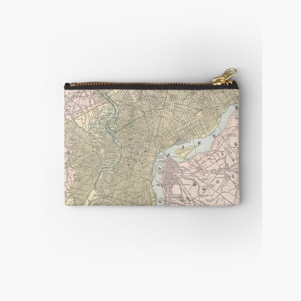 Item preview, Vintage Map of Philadelphia (1901) designed and sold by BravuraMedia.