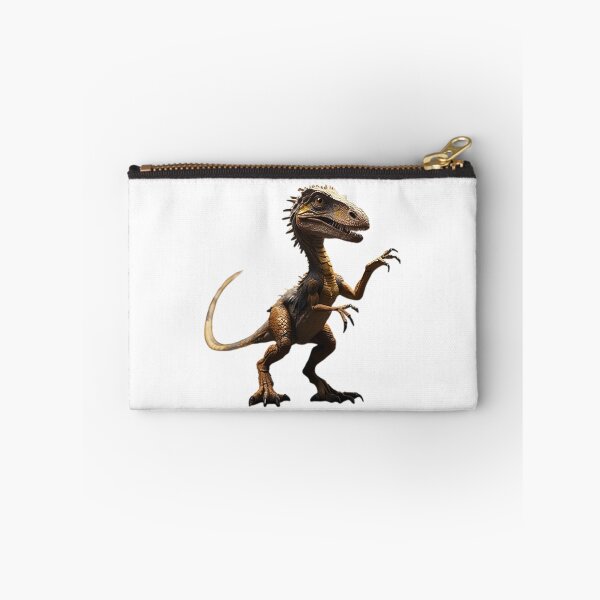 Item preview, Dinosaur Velociraptor Canvas print v2 designed and sold by Colorful-Worlds.