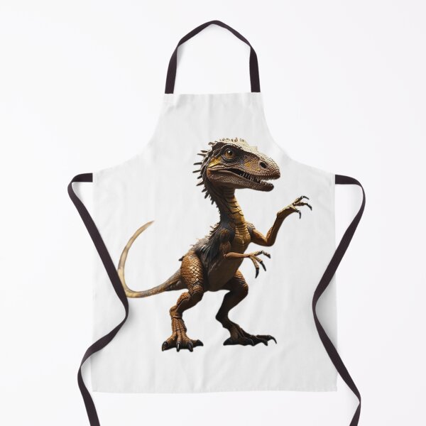 Item preview, Dinosaur Velociraptor Canvas print v2 designed and sold by Colorful-Worlds.