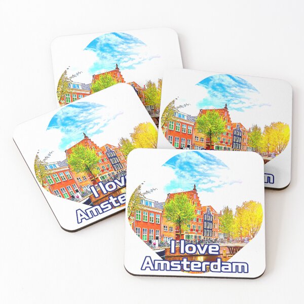 Item preview, I love Amsterdam, Netherlands designed and sold by zzzozzo.