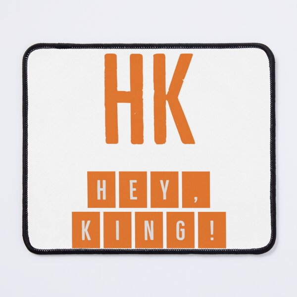 Item preview, Hey, King! block logo orange designed and sold by seeyouspacec.