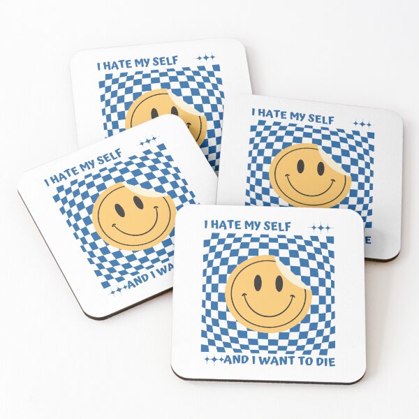 Item preview, I Hate Myself and I want to die designed and sold by dudelinart.