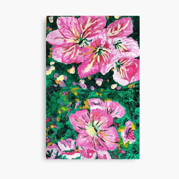 Pink Blooms Canvas Print